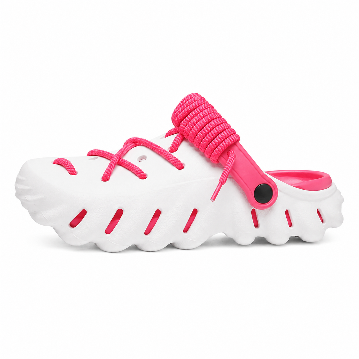 Bungee Clogs white-red