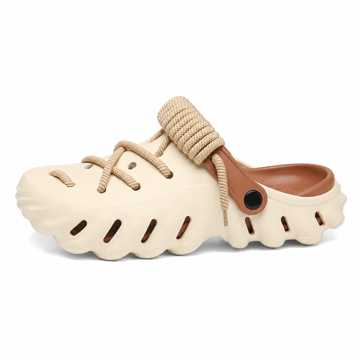Bungee Clogs beige