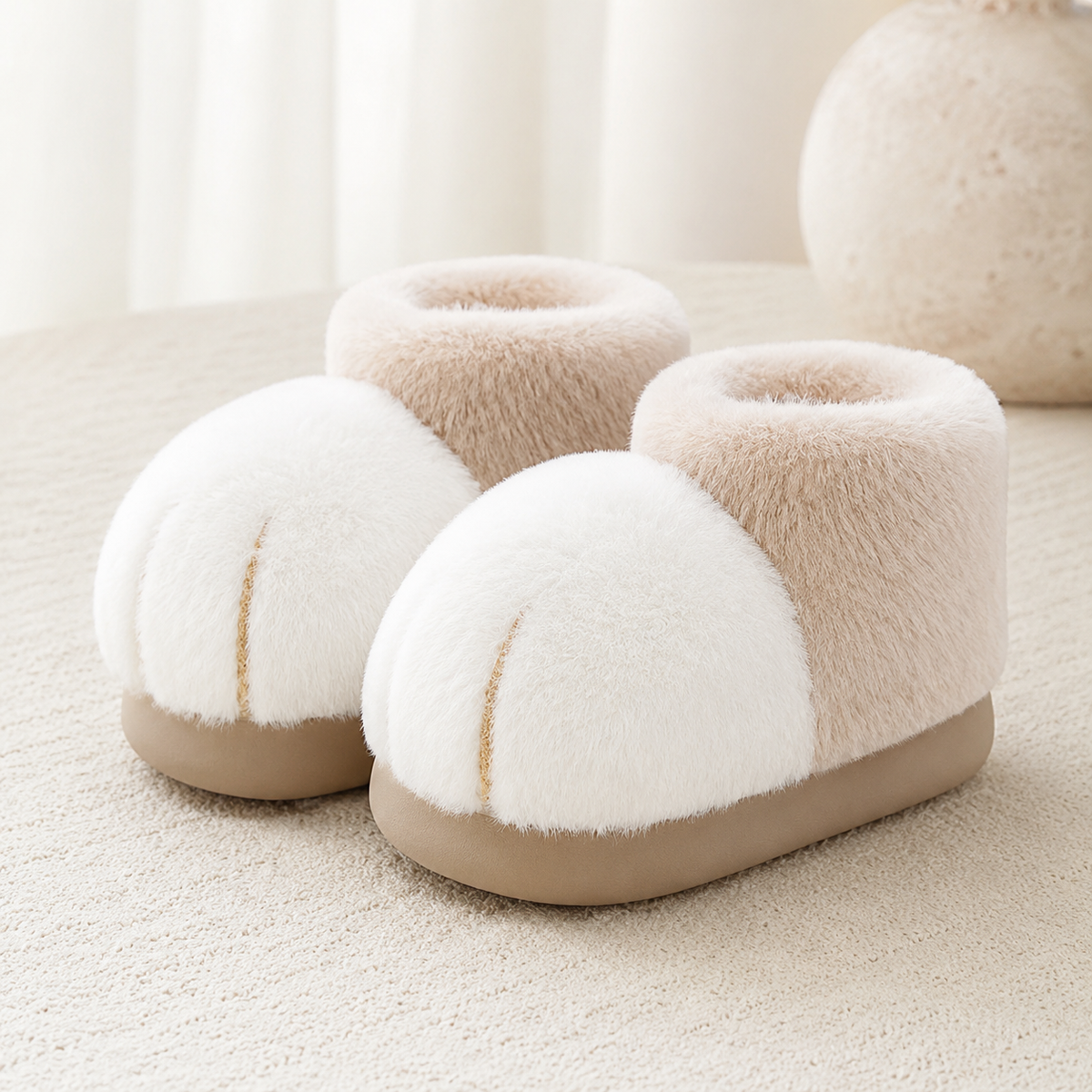 Fluffy Boots CREAM-CAT