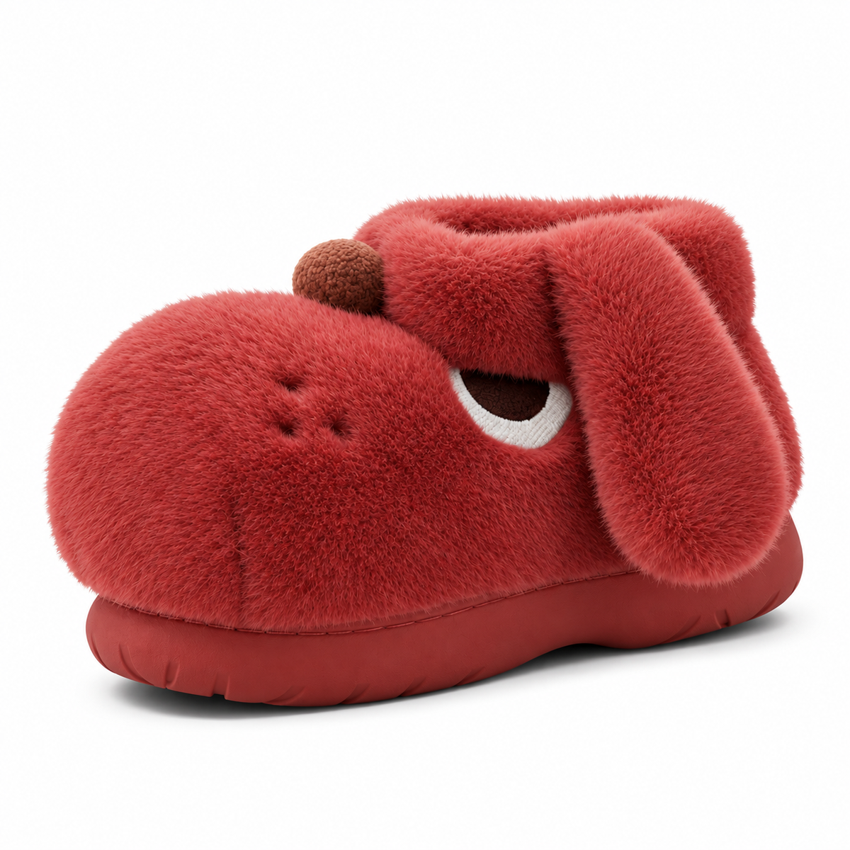 Puppy-Puff Boots RED