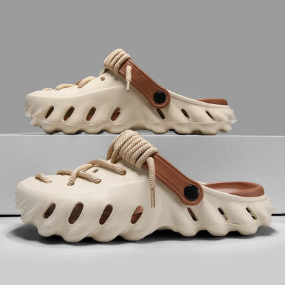 Bungee Clogs beige