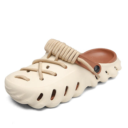 Bungee Clogs beige