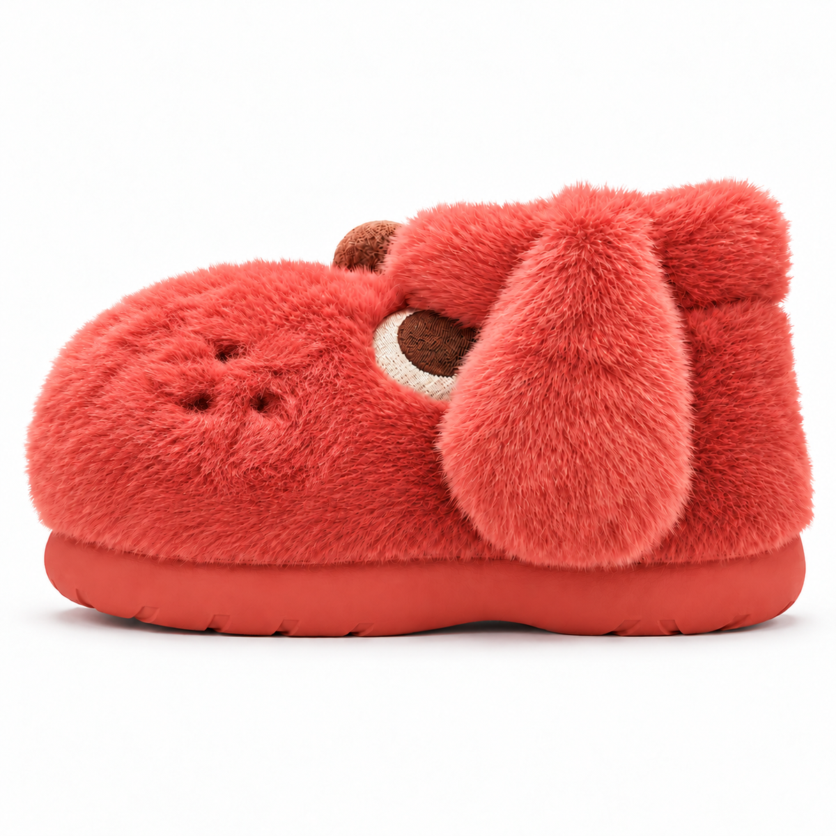 Puppy-Puff Boots RED
